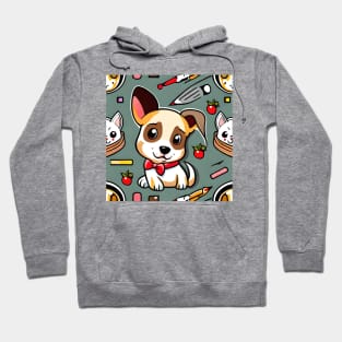 Puppy patten Hoodie